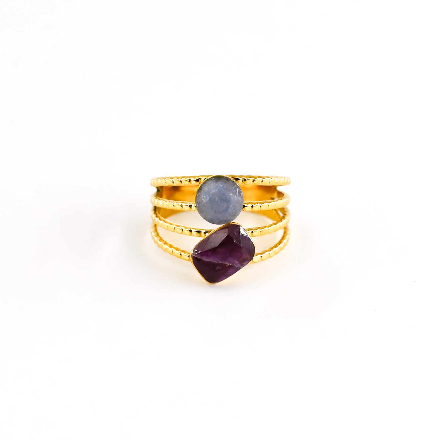 Bague GANIA AMETHYSTE BLEU