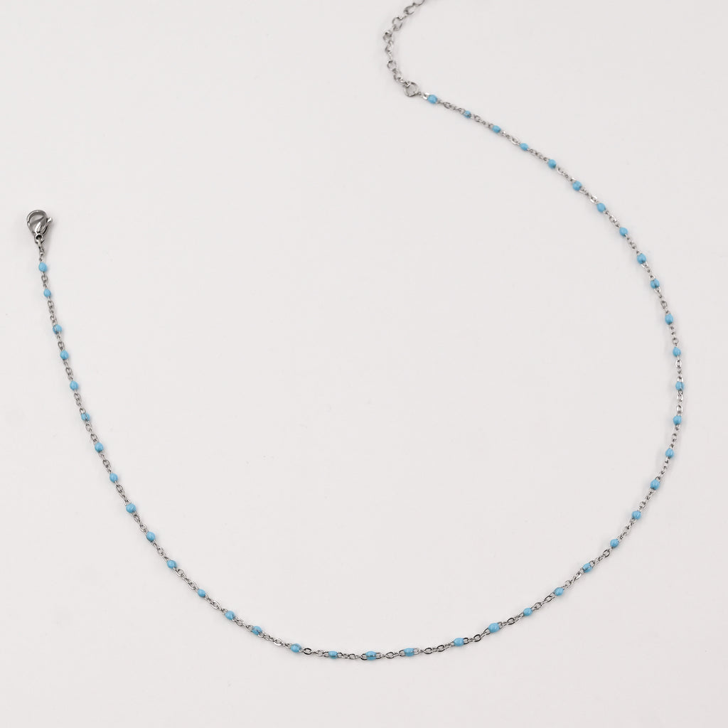 Collier MÉLISSA ARGENTÉ (+ de couleurs)