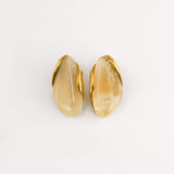 Boucles d'oreilles ABELIE BLANC