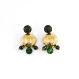 Boucles d'oreilles ADOSIA VERT