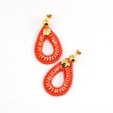 Boucles d'oreilles ALUNA ORANGE