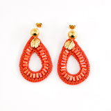 Boucles d'oreilles ALUNA ORANGE