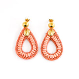 Boucles d'oreilles ALUNA ROSE