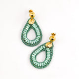 Boucles d'oreilles ALUNA TURQUOISE
