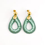 Boucles d'oreilles ALUNA TURQUOISE