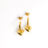 Boucles d'oreilles AMANDINE COEUR