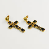 Boucles d'oreilles ANAHIS NOIR