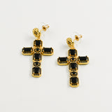 Boucles d'oreilles ANAHIS NOIR
