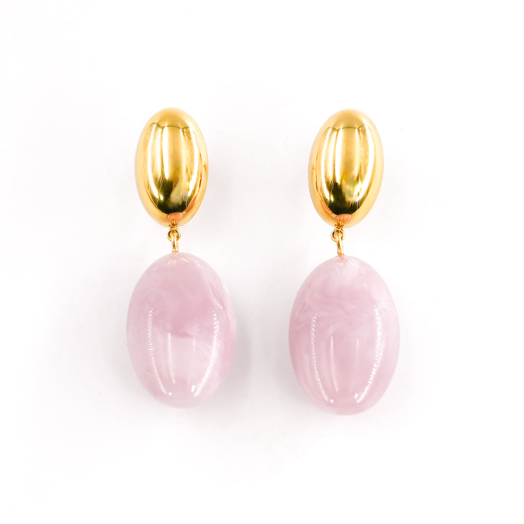 Boucles d'oreilles AUBERTA LILAS