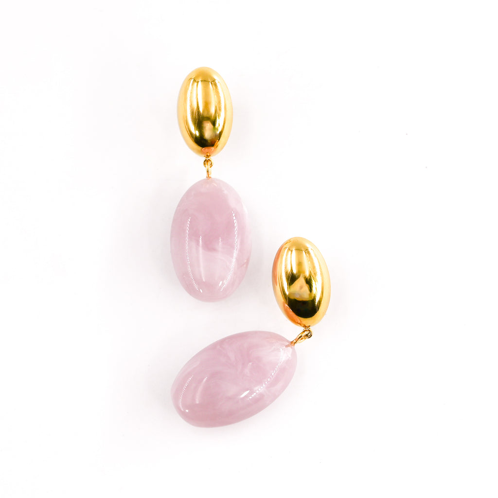 Boucles d'oreilles AUBERTA LILAS