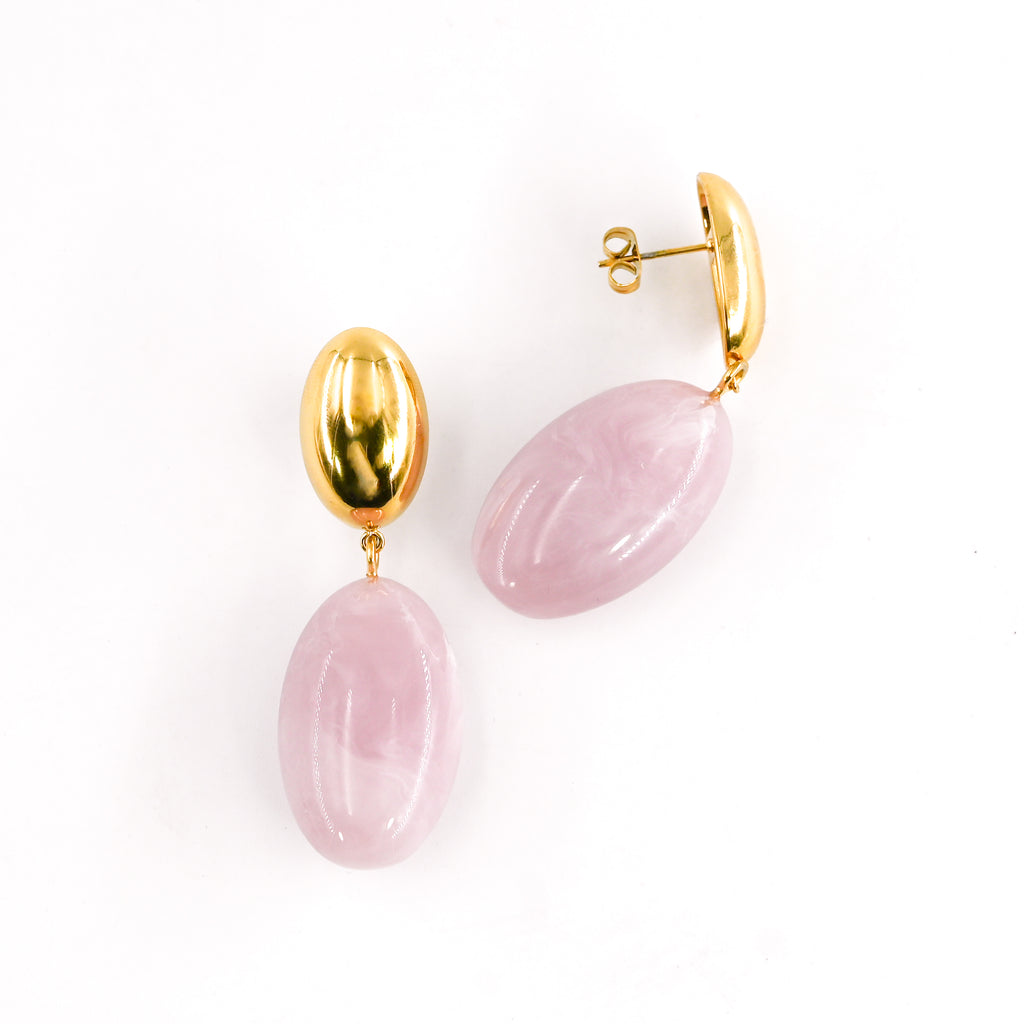 Boucles d'oreilles AUBERTA LILAS