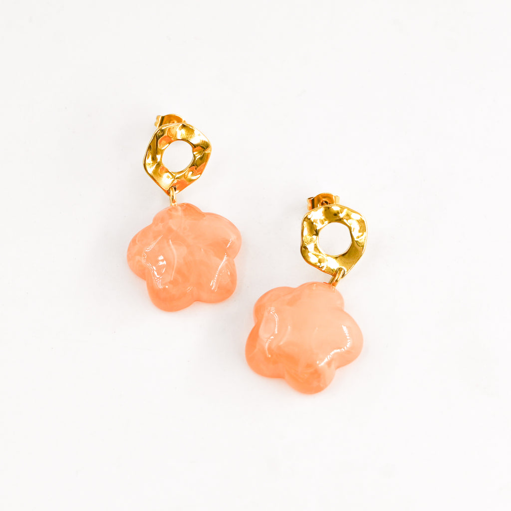 Boucles d'oreilles BELISA ORANGE