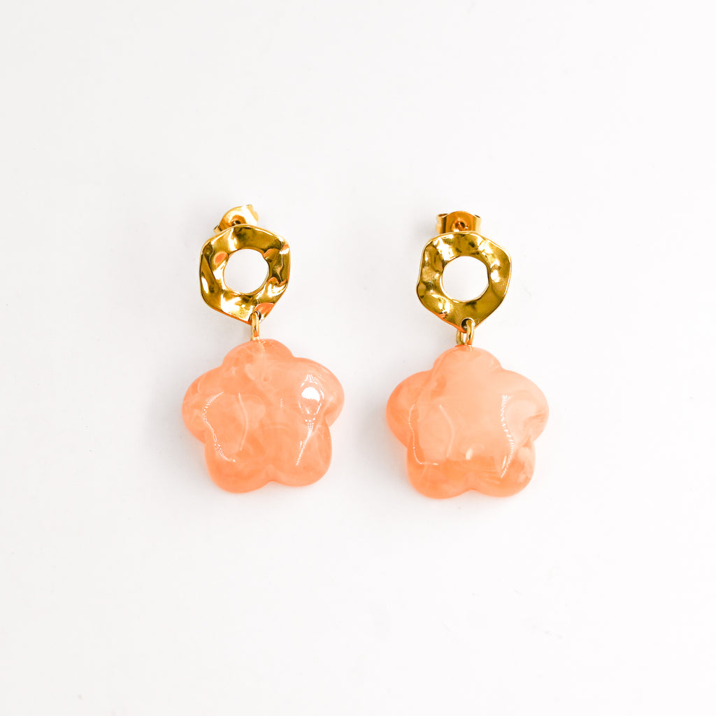 Boucles d'oreilles BELISA ORANGE