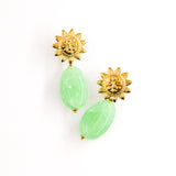 Boucles d'oreilles DAMIANA VERT