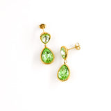 Boucles d'oreilles DORYS VERT