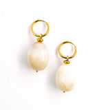 Boucles d'oreilles EMY BLANC
