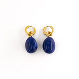 Boucles d'oreilles EMY BLEU MARINE