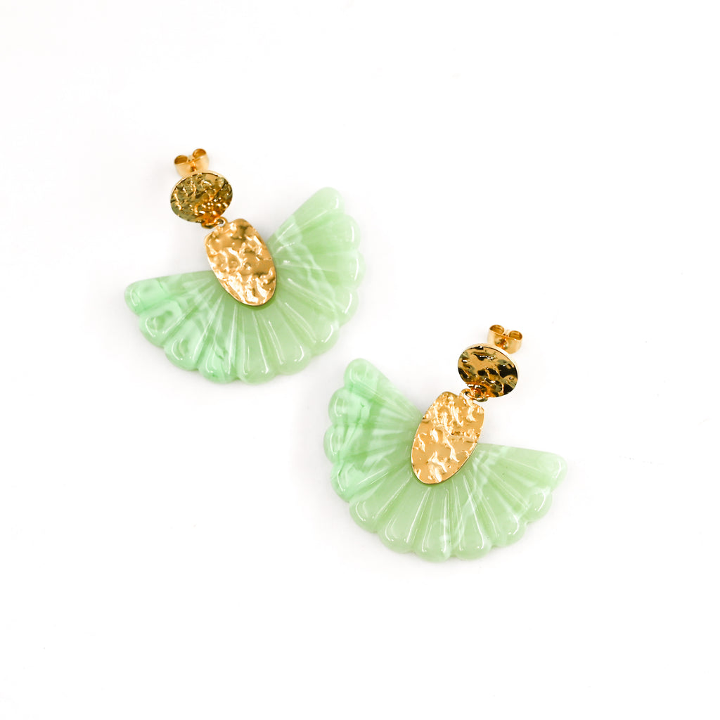 Boucles d'oreilles ETOS VERT