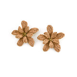 Boucles d'oreilles FLORANE BEIGE