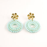 Boucles d'oreilles GLOWIE BLEU