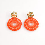 Boucles d'oreilles GLOWIE ORANGE