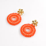 Boucles d'oreilles GLOWIE ORANGE