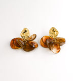 Boucles d'oreilles HÉLÈNE MARRON