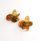 Boucles d'oreilles HÉLÈNE MARRON