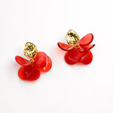 Boucles d'oreilles HÉLÈNE ROUGE