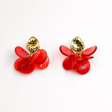Boucles d'oreilles HÉLÈNE ROUGE