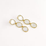 Boucles d'oreilles IBELINA BLANC