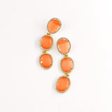 Boucles d'oreilles IBELINA ORANGE
