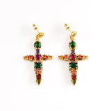 Boucles d'oreilles INDIRA MULTI AUTOMNE