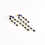 Boucles d'oreilles JOELLE BLEU MARINE