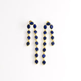 Boucles d'oreilles JOELLE BLEU MARINE