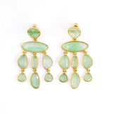 Boucles d'oreilles KRISTINA VERT