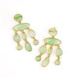Boucles d'oreilles KRISTINA VERT