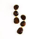 Boucles d'oreilles LINDRA MARRON