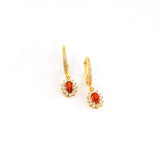 Boucles d'oreilles MARINA ORANGE