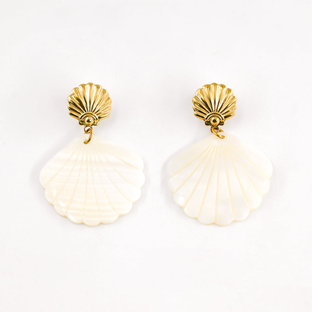 Boucles d'oreilles MARTA BLANC