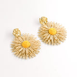 Boucles d'oreilles MIREILLE BEIGE