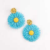 Boucles d'oreilles MIREILLE BLEU