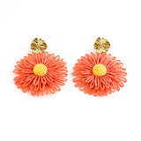 Boucles d'oreilles MIREILLE ORANGE