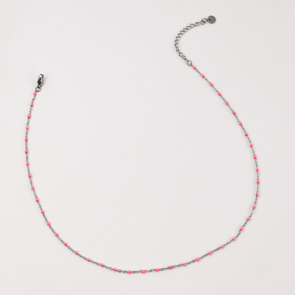 Collier MÉLISSA ARGENTÉ (+ de couleurs)