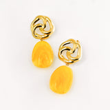 Boucles d'oreilles NÉORA JAUNE