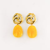 Boucles d'oreilles NÉORA JAUNE