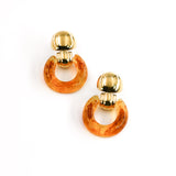Boucles d'oreilles PRISY AMBRE