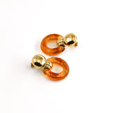 Boucles d'oreilles PRISY AMBRE