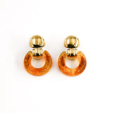 Boucles d'oreilles PRISY AMBRE