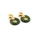 Boucles d'oreilles PRISY VERT